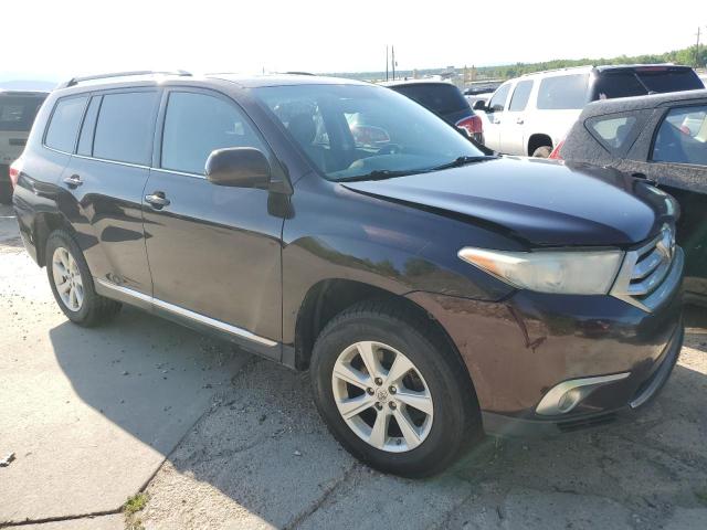 5TDBK3EHXBS053307 - 2011 TOYOTA HIGHLANDER BASE Бордовий фото 4