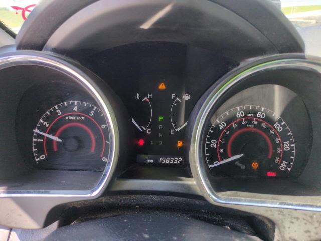 5TDBK3EHXBS053307 - 2011 TOYOTA HIGHLANDER BASE Бордовий фото 9