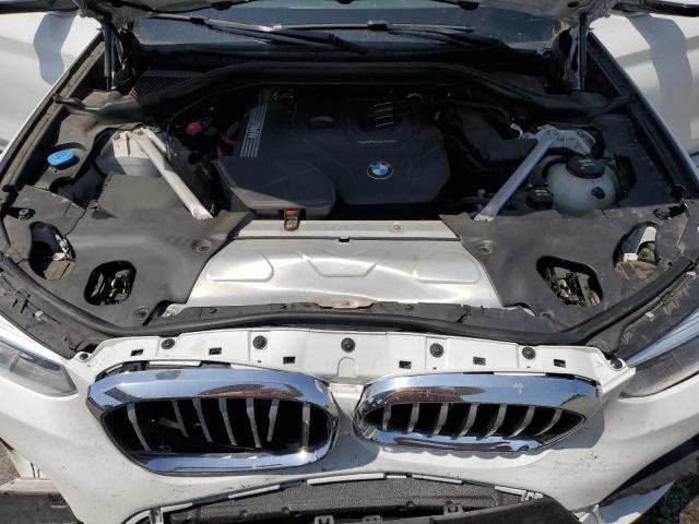 5UXTY3C03M9G42203 - 2021 BMW X3 SDRIVE30I WHITE photo 12