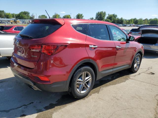 5XYZT3LB2JG539521 - 2018 HYUNDAI SANTA FE S RED photo 3