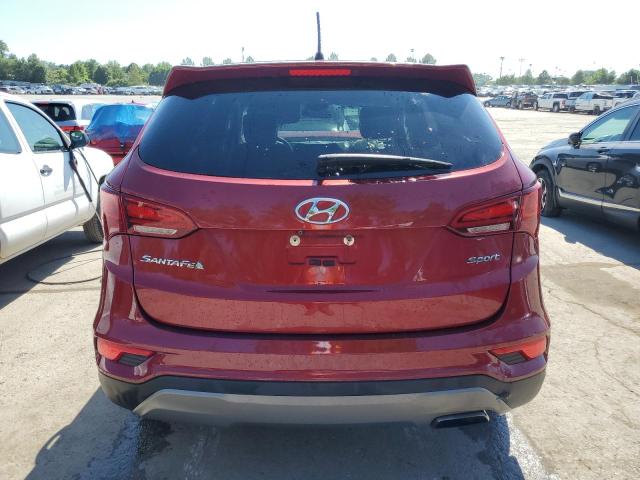 5XYZT3LB2JG539521 - 2018 HYUNDAI SANTA FE S RED photo 6