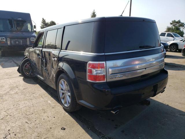 2FMHK6D85EBD18830 - 2014 FORD FLEX LIMITED BLACK photo 2