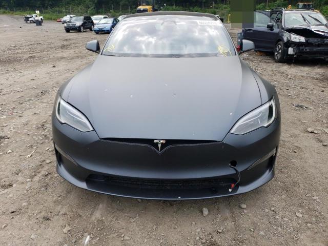 5YJSA1E52NF492362 - 2022 TESLA MODEL S Մոխրագույն լուսանկար 5