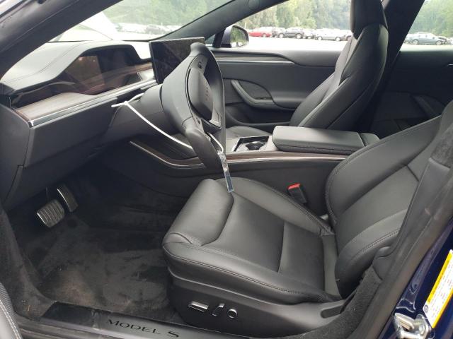 5YJSA1E52NF492362 - 2022 TESLA MODEL S Մոխրագույն լուսանկար 7