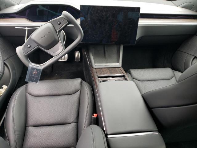 5YJSA1E52NF492362 - 2022 TESLA MODEL S Մոխրագույն լուսանկար 8