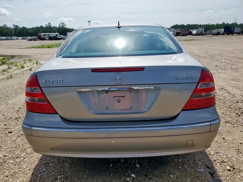 WDBUF87J06X200307 - 2006 MERCEDES-BENZ E 350 4MATIC SILVER photo 6