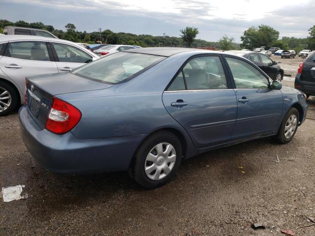 4T1BE32K63U784512 - 2003 TOYOTA CAMRY LE BLUE photo 3