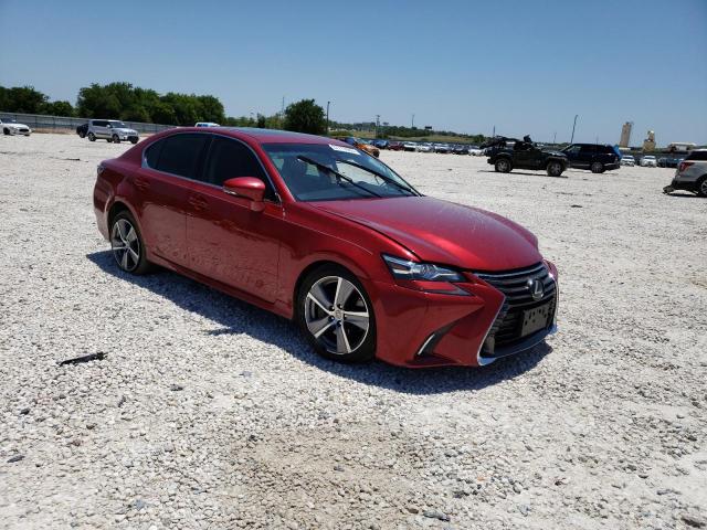 JTHBZ1BL2GA000385 - 2016 LEXUS GS 350 BASE RED photo 4