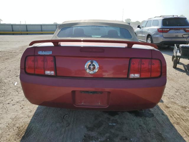 1ZVFT84NX55179760 - 2005 FORD MUSTANG RED photo 6