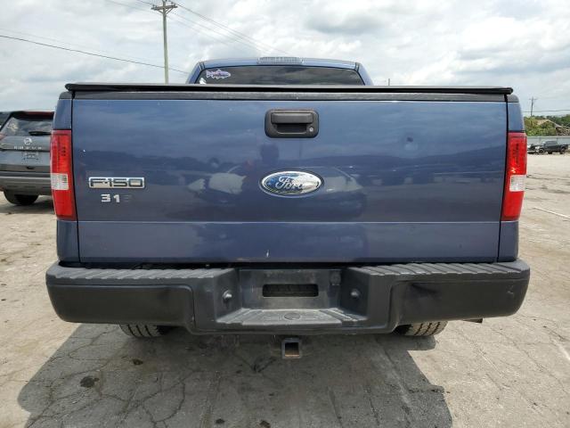 1FTRX14W26NA37599 - 2006 FORD F150 BLUE photo 6