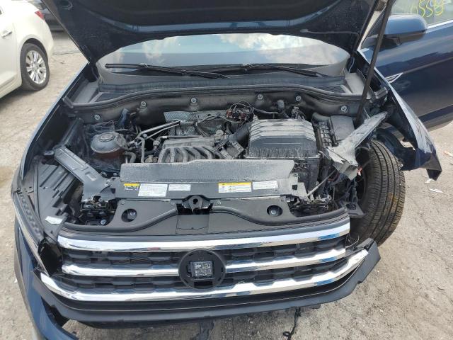 1V2KE2CA6MC236200 - 2021 VOLKSWAGEN ATLAS CROS SE ლურჯი ფოტო 12