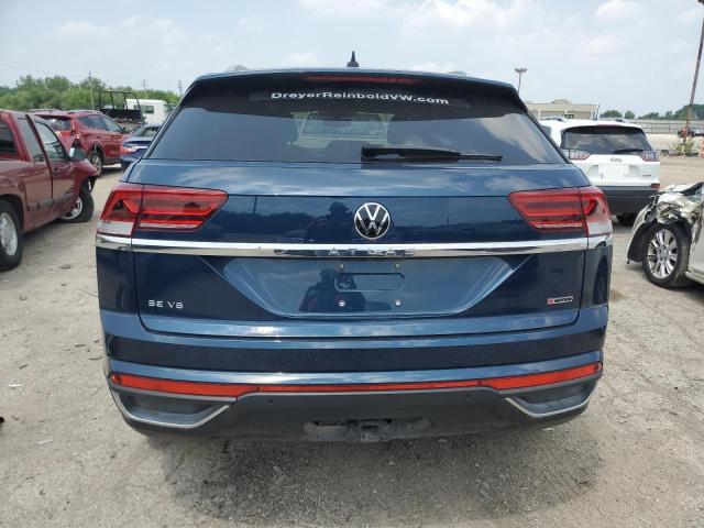 1V2KE2CA6MC236200 - 2021 VOLKSWAGEN ATLAS CROS SE ლურჯი ფოტო 6