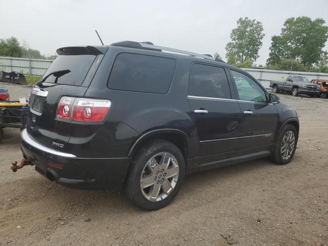 1GKKVTED9BJ228135 - 2011 GMC ACADIA DENALI BLACK photo 3