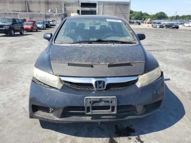 2HGFA16839H304041 - 2009 HONDA CIVIC EX BLACK photo 5