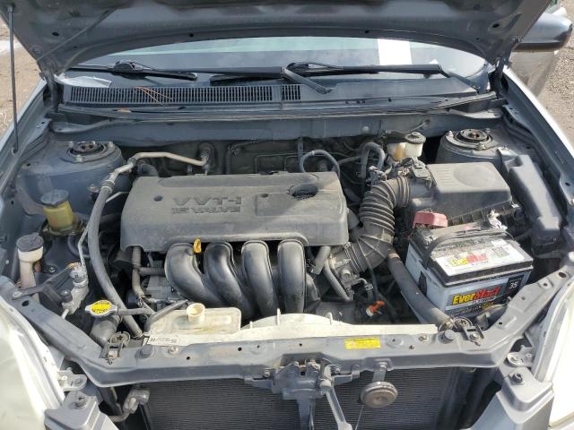 2T1KR32E78C697600 - 2008 TOYOTA COROLLA MA XR GRAY photo 11