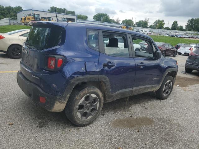ZACCJBAT3GPD25955 - 2016 JEEP RENEGADE SPORT BLUE photo 3