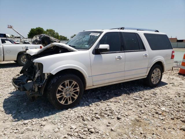 1FMJK1K5XCEF04846 - 2012 FORD EXPEDITION EL LIMITED WHITE photo 1