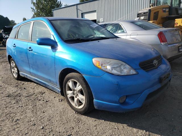 2T1KR30E18C713549 - 2008 TOYOTA COROLLA MA XR BLUE photo 1