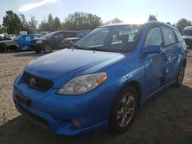2T1KR30E18C713549 - 2008 TOYOTA COROLLA MA XR BLUE photo 2