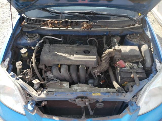 2T1KR30E18C713549 - 2008 TOYOTA COROLLA MA XR BLUE photo 7