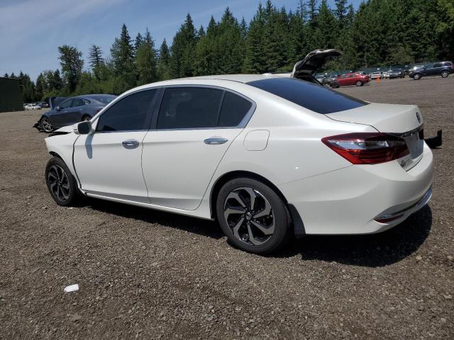 1HGCR2F04HA099001 - 2017 HONDA ACCORD EX WHITE photo 2