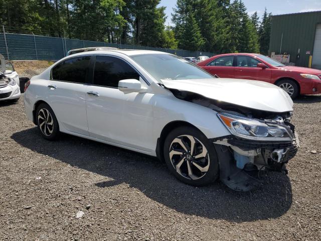 1HGCR2F04HA099001 - 2017 HONDA ACCORD EX WHITE photo 4