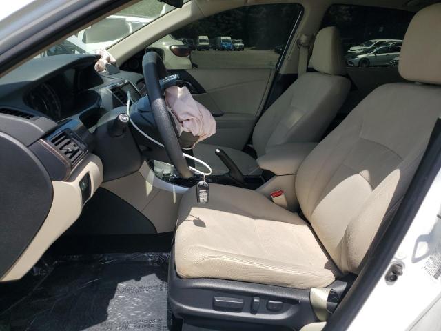1HGCR2F04HA099001 - 2017 HONDA ACCORD EX WHITE photo 7