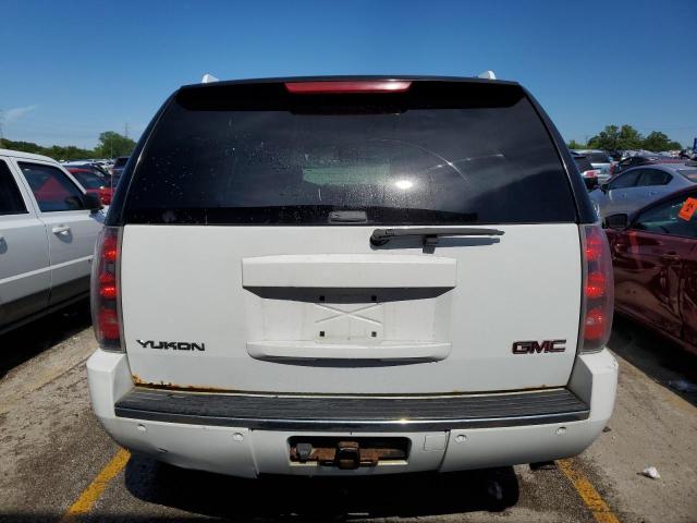 1GKFK63847J400354 - 2007 GMC YUKON DENALI WHITE photo 6