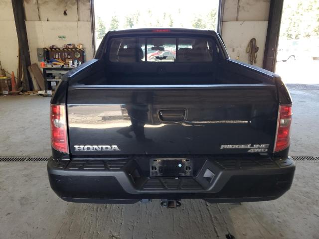 5FPYK1F57BB453999 - 2011 HONDA RIDGELINE RTL BLACK photo 6