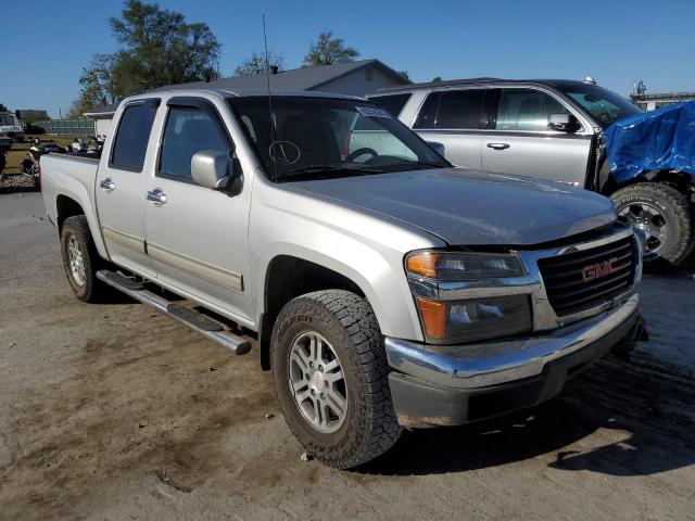 1GTH6MFE4B8123560 - 2011 GMC CANYON SLE SILVER photo 1