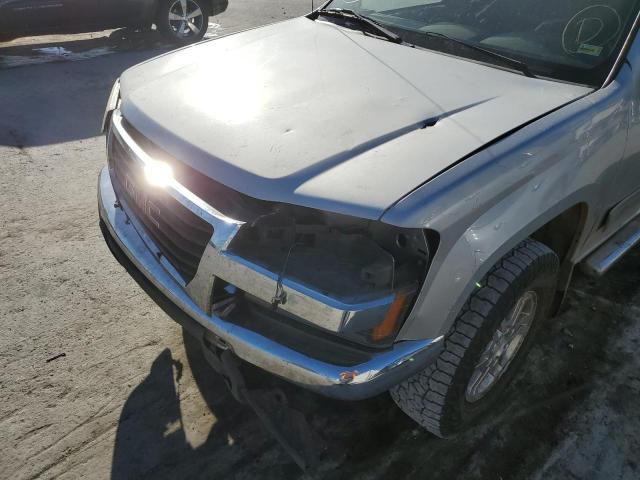 1GTH6MFE4B8123560 - 2011 GMC CANYON SLE SILVER photo 9