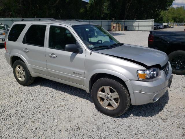 1FMCU59H57KA00027 - 2007 FORD ESCAPE HEV SILVER photo 4