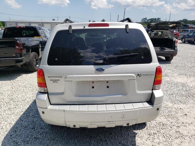 1FMCU59H57KA00027 - 2007 FORD ESCAPE HEV SILVER photo 6