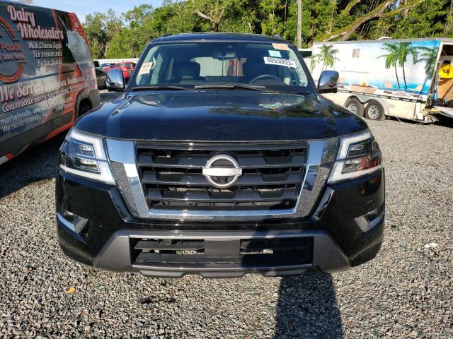 JN8AY2DA0N9390018 - 2022 NISSAN ARMADA PLATINUM BLACK photo 5