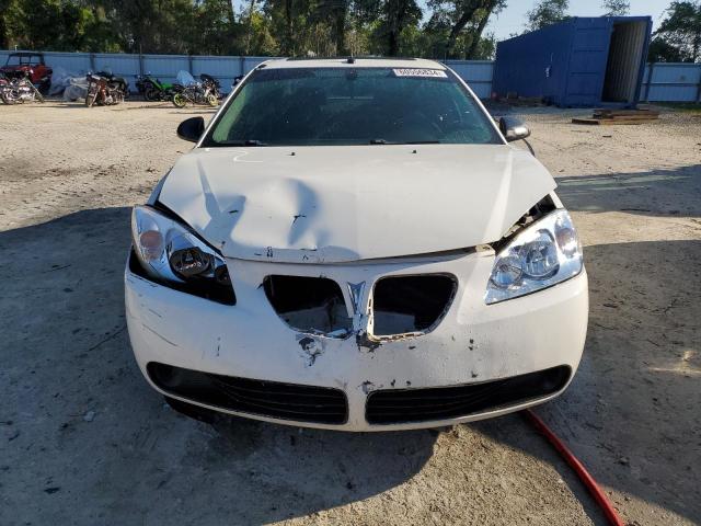 1G2ZG57B584140657 - 2008 PONTIAC G6 BASE WHITE photo 5