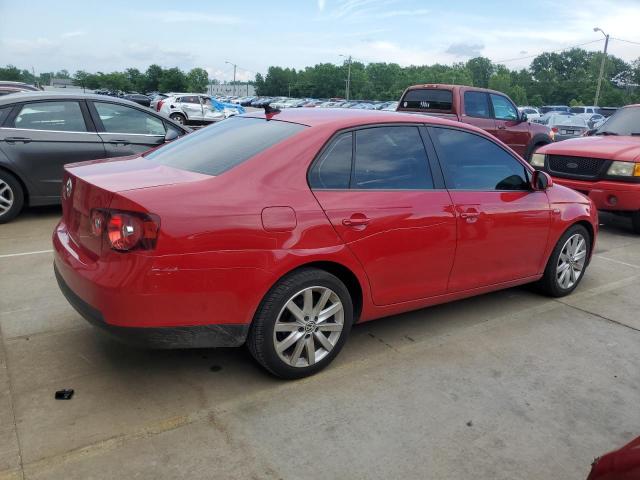 3VWRJ7AJXAM154666 - 2010 VOLKSWAGEN JETTA WOLFSBURG RED photo 3