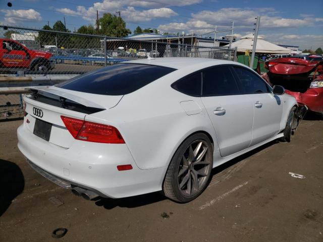 WAU32AFC4DN082609 - 2013 AUDI S7 PRESTIGE WHITE photo 4