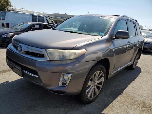 JTEDC3EH3B2003535 - 2011 TOYOTA HIGHLANDER HYBRID LIMITED GRAY photo 1