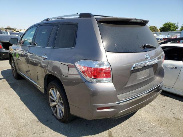 JTEDC3EH3B2003535 - 2011 TOYOTA HIGHLANDER HYBRID LIMITED GRAY photo 2