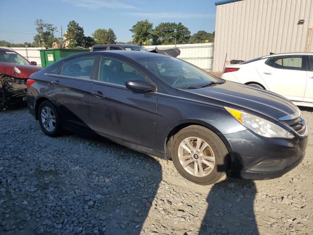 5NPEB4AC1EH865702 - 2014 HYUNDAI SONATA GLS BLUE photo 4