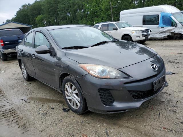 JM1BL1V88C1690129 - 2012 MAZDA 3 I CHARCOAL photo 4