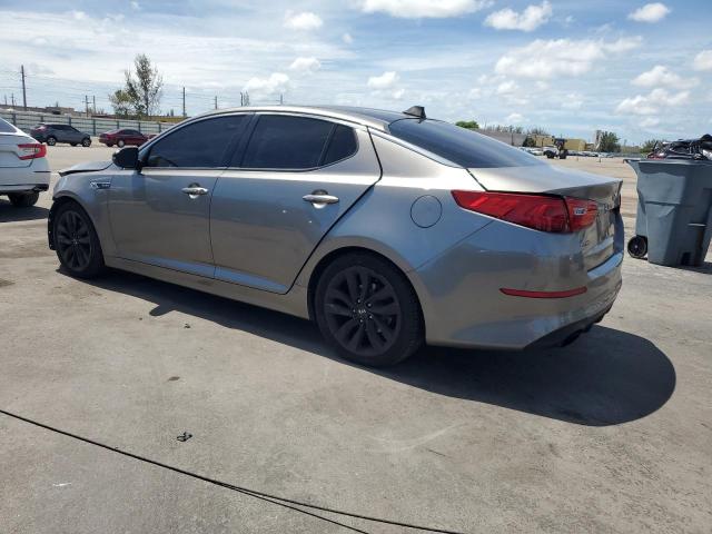 5XXGR4A63FG450912 - 2015 KIA OPTIMA SX ნაცრისფერი ფოტო 2