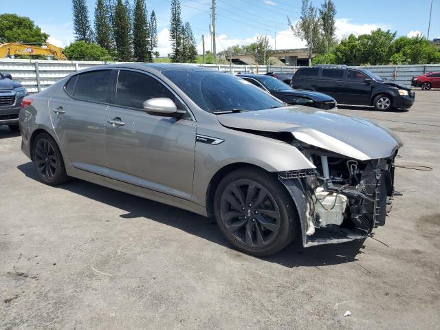 5XXGR4A63FG450912 - 2015 KIA OPTIMA SX ნაცრისფერი ფოტო 4
