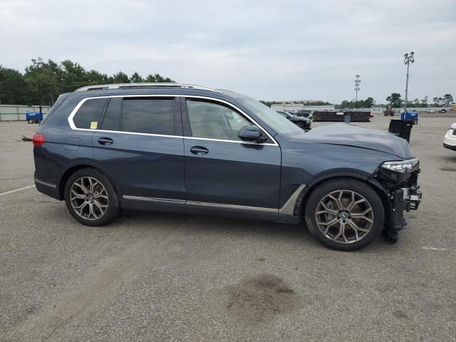 5UXCW2C08M9H71327 - 2021 BMW X7 XDRIVE40I GRAY photo 4