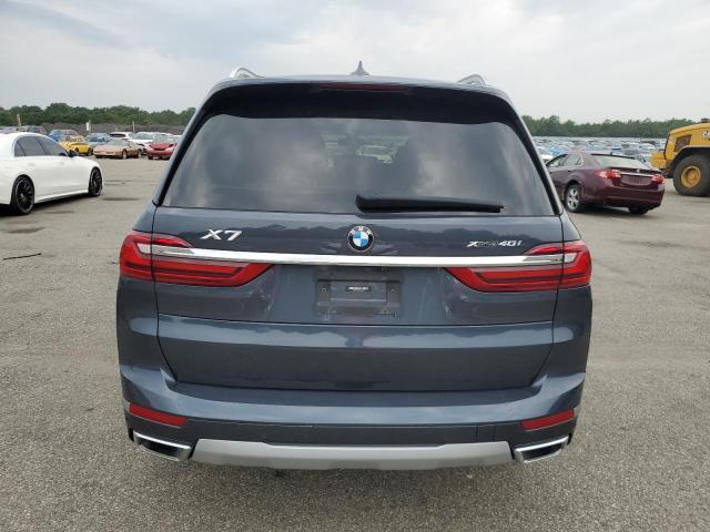 5UXCW2C08M9H71327 - 2021 BMW X7 XDRIVE40I GRAY photo 6