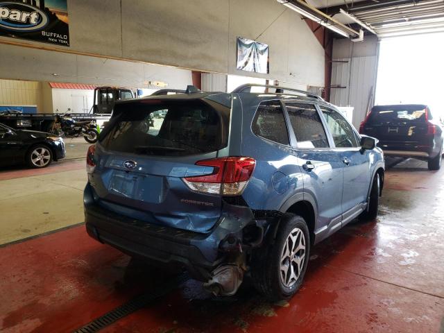 JF2SKAEC9KH534003 - 2019 SUBARU FORESTER PREMIUM BLUE photo 4