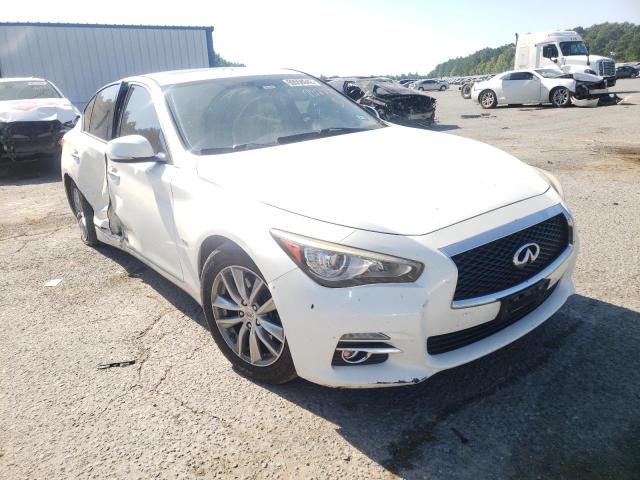 JN1EV7AP0HM732339 - 2017 INFINITI Q50 PREMIUM WHITE photo 1