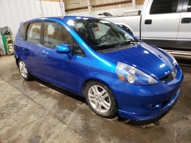 JHMGD37637S009481 - 2007 HONDA FIT S 蓝色 照片 4