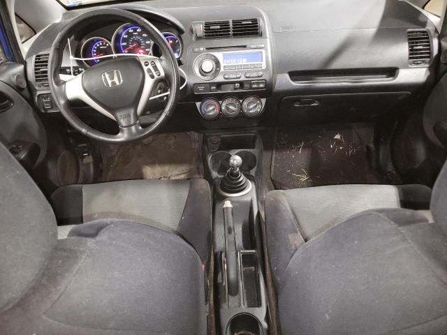 JHMGD37637S009481 - 2007 HONDA FIT S 蓝色 照片 8