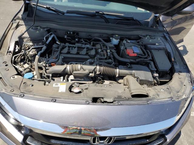 1HGCV1F57MA044036 - 2021 HONDA ACCORD EXL გრაფიტი ფოტო 11